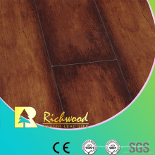 Assoalho estratificado impermeável do bordo da textura do Woodgrain de 12.3mm E1 AC4
